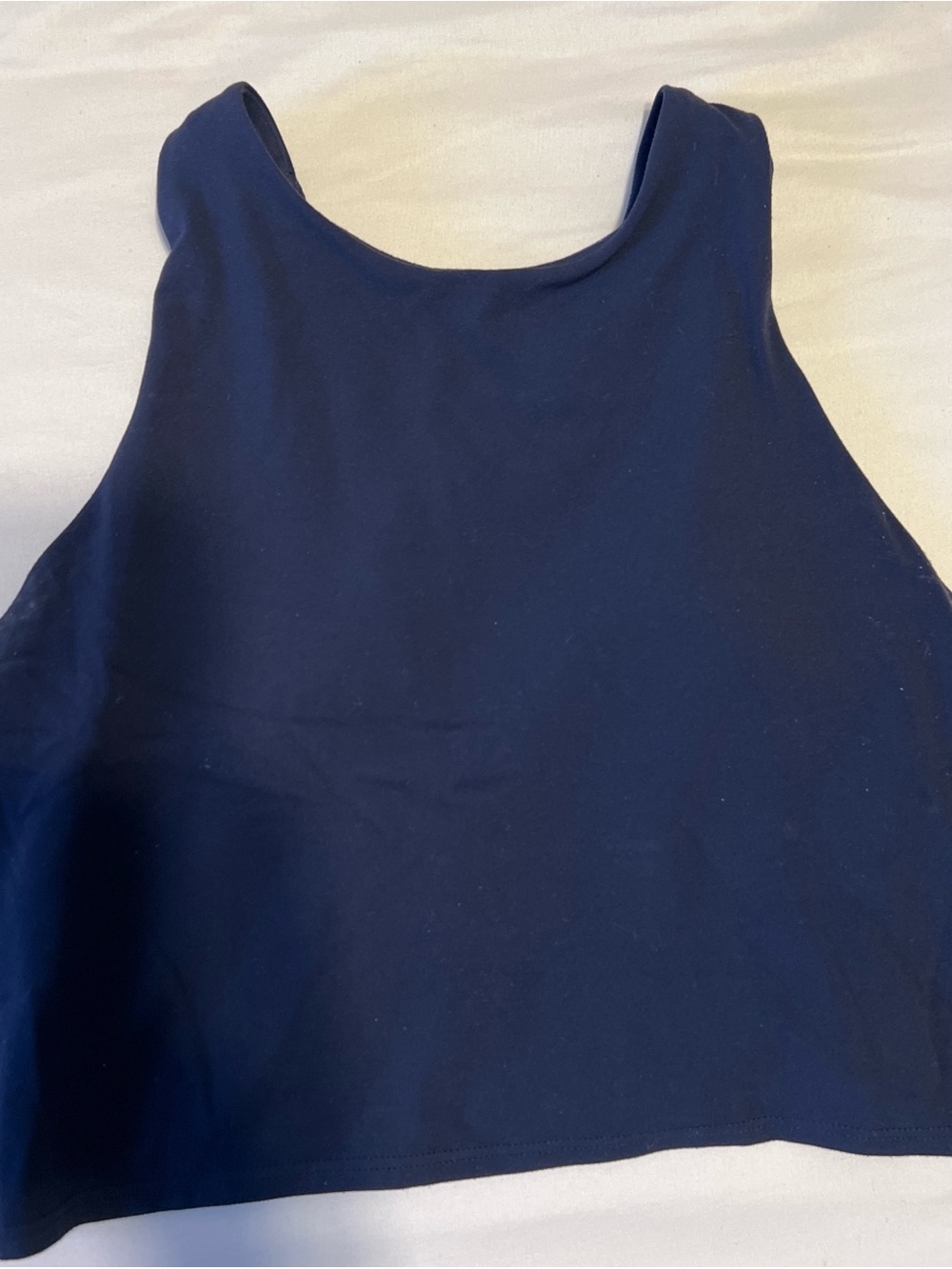 Athleta Navy Scoop Neck Tank